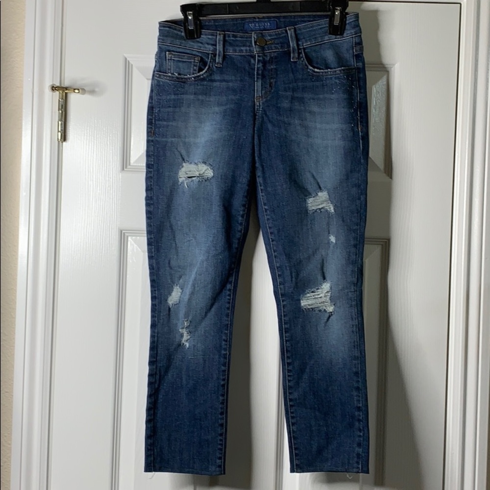 Guess Kate Skinny Cropped Jeans